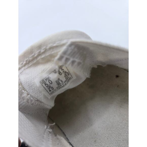 Vans White Classic Canvas Slip On Shoes Unisex Men's 5 / Women's 6.5 - Picture 6 of 8